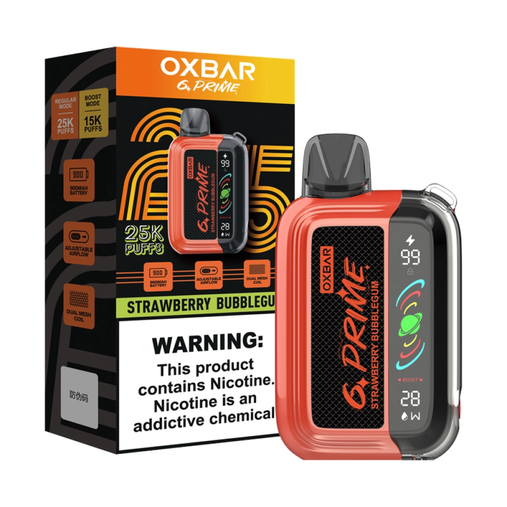 Descartável - OxBar - G Prime - 25000 puffs